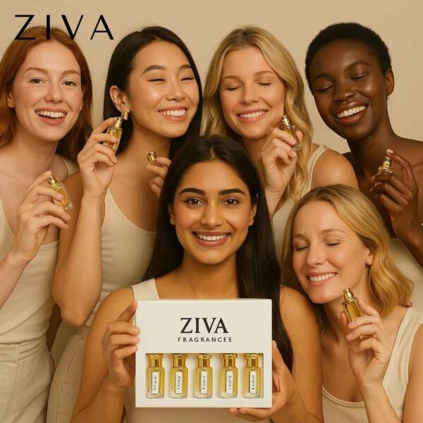 Ziva Combo Pack of 5 Luxury Attars