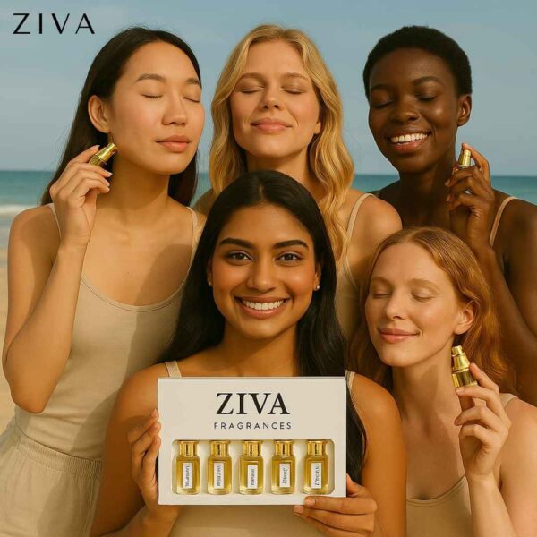 Ziva Combo Pack of 5 Luxury Attars