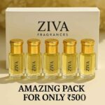 Ziva Combo Pack of 5 Luxury Attars